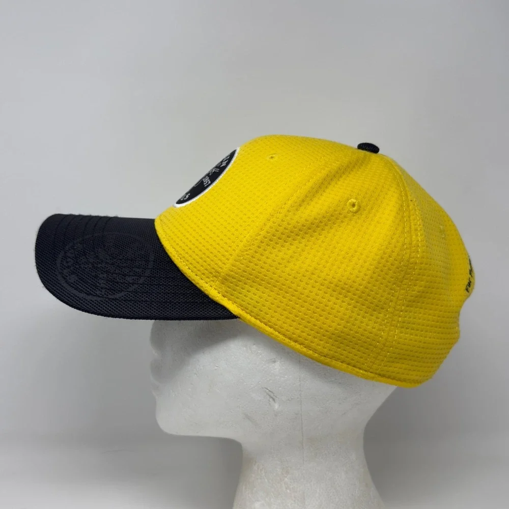 Klein Tools Yellow Black Adjustable Baseball Cap Lineman Logo Hat One Size - Picture 3 of 10